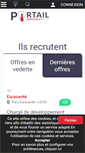 Mobile Screenshot of emplois.eurasante.com