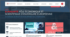 Desktop Screenshot of eurasante.com